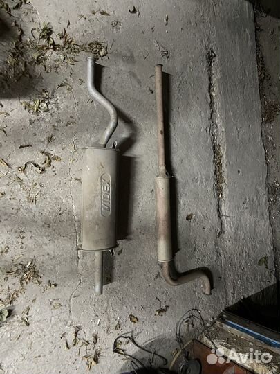 Сток выхлоп ваз 2108