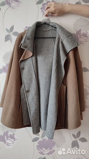 Пончо-пальто 46 размер