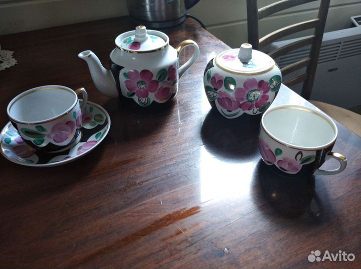 Чайный сервиз вербилки СССР