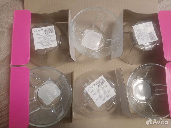 Набор салатников стекло