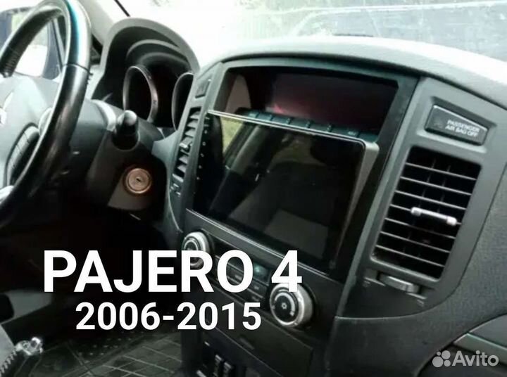 Штатные андроид магнитолы для Mitsubishi Pajero 4