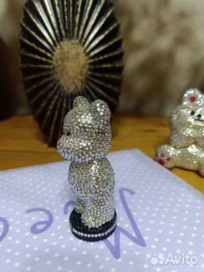 Медвежонок фигурка в стразах