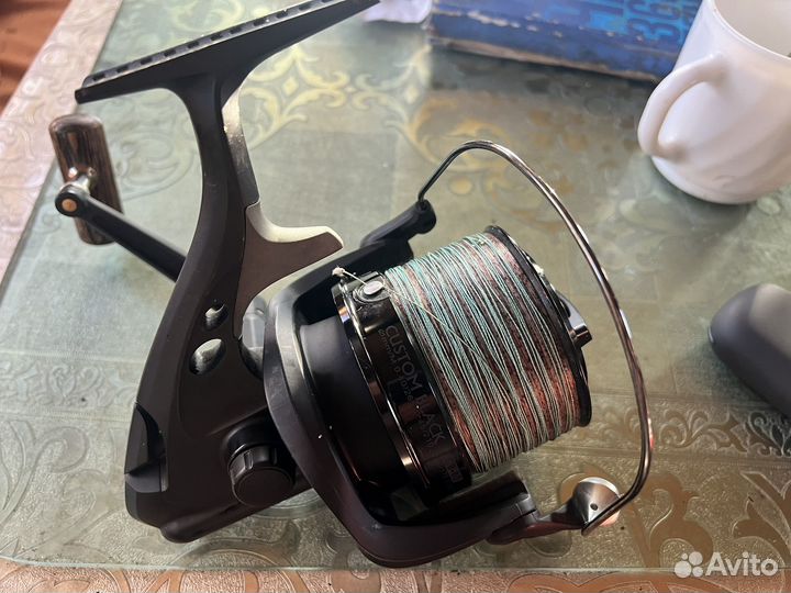 Катушка карповая okuma custom black cb-80