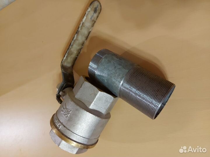 Кран шаровой латунный ду65 (2,5 дюйма)