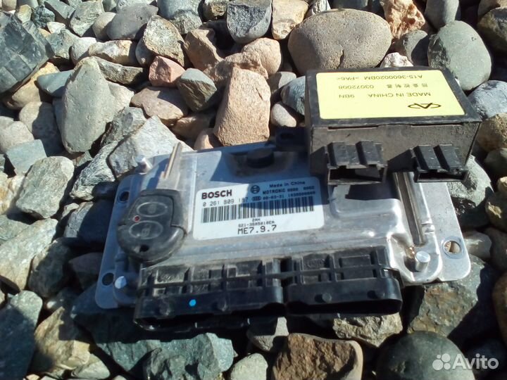 Блок управления двигателем эбу Чери QQ 6