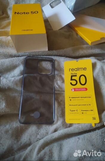 realme Note 50, 4/64 ГБ