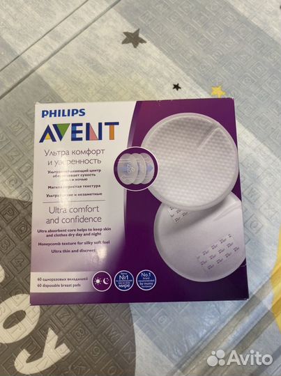 Вкладыши для бюстгальтера philips avent
