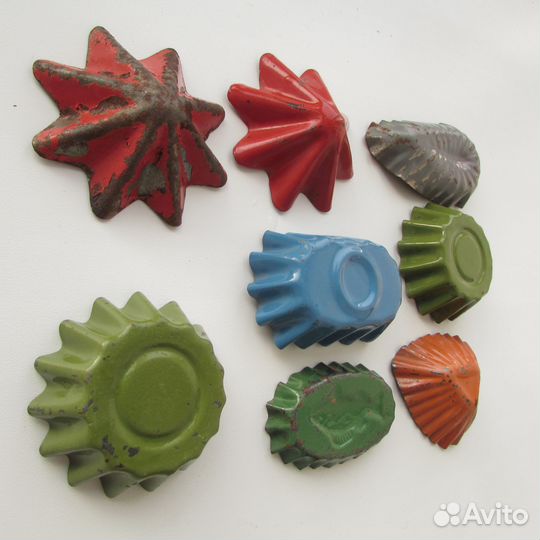 Формочки для песочницы.СССР. Жесть