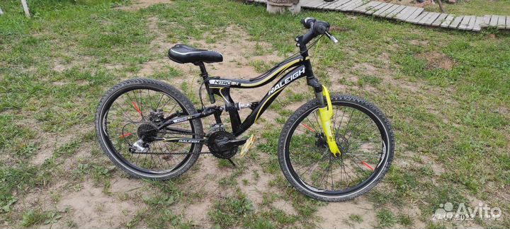 Горный велосипед для подростка raleigh 24 nitro