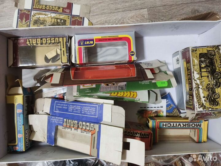 Модели, запчасти, коробки