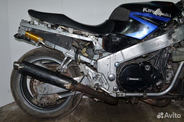 Мотоцикл Kawasaki zzr1100-1, zxt10c, 1991г в разбо