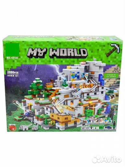 Конструктор Minecraft My World 10735 Горная пещера