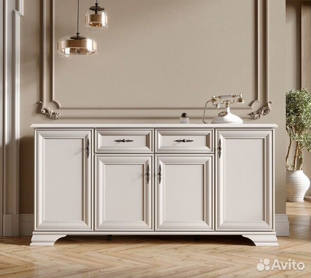 Тумба kentaki KOM4D2S белый