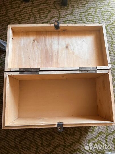Сундук деревянный старинный СССР кюбюр