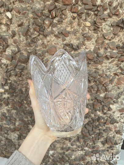 Вазы СССР хрусталь