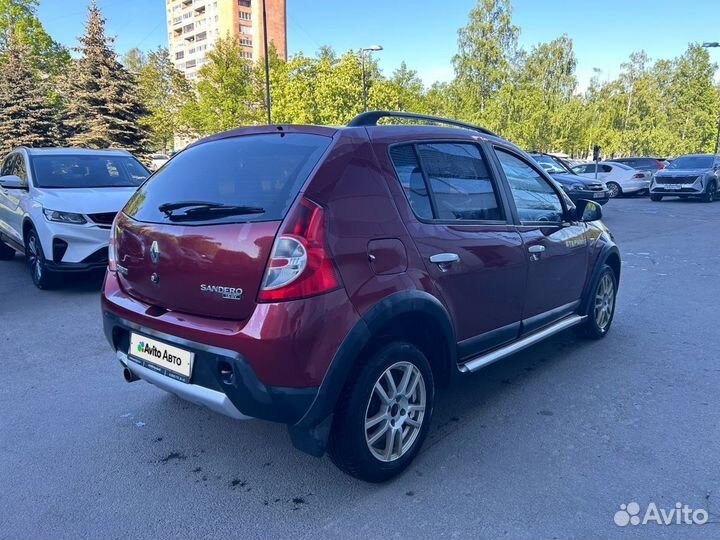 Renault Sandero Stepway 1.6 AT, 2012, 206 000 км