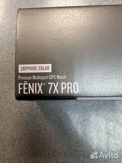 Garmin fenix 7x pro sapphire solar