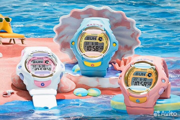 Casio BG-169PB-4E Baby-G Beach Scene Theme Series