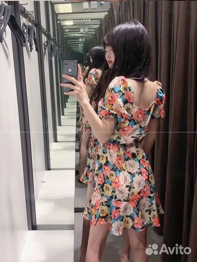 Платье zara мини