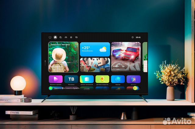 Телевизор Sber 65" (165см) 4k UHD Новый купить в Москве | Электроника ...