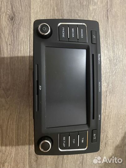 Головное устройство skoda octavia a5