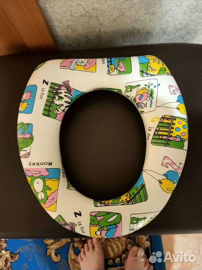 Сиденье на унитаз детское мягкое