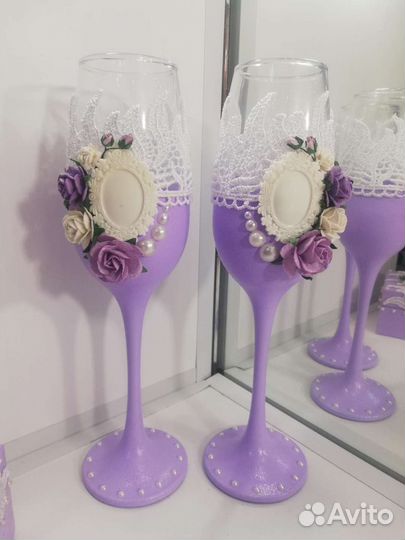 Свадебные аксессуары набор