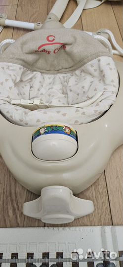 Прыгунки самолет baby care