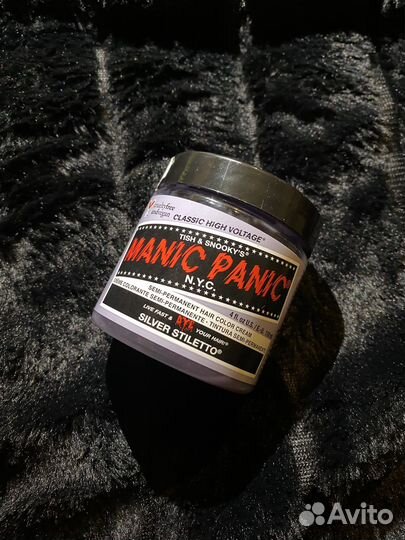 Краска manic panic silver stiletto