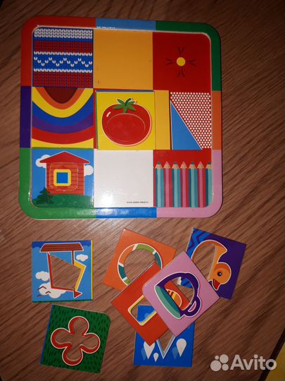 Развивающие пазлы тетради Фишер