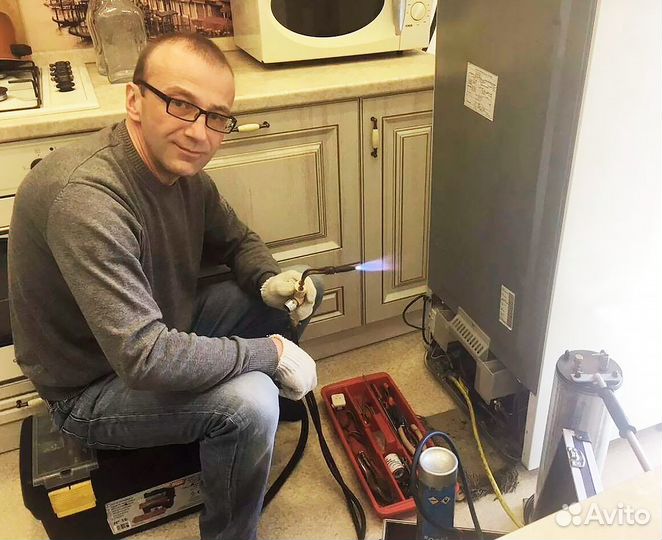 Ремонт холодильников Кондиционеров Чистка Заправка