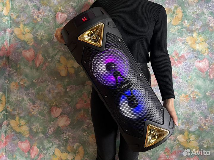 Блютуз колонка напольная мощная