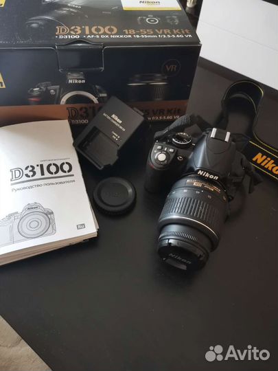 Зеркальный фотоаппарат Nikon D3100 Kit 18-55VR
