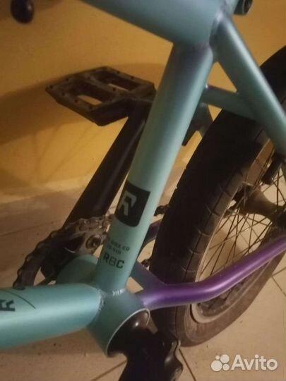 Bmx Radio valac 20 mint/purple fade