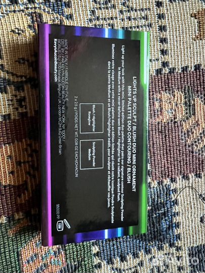 Kevyn aucoin Duo для путешествий/ румяна+скульптор