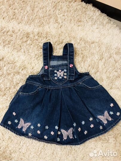 Джинсовый сарафан