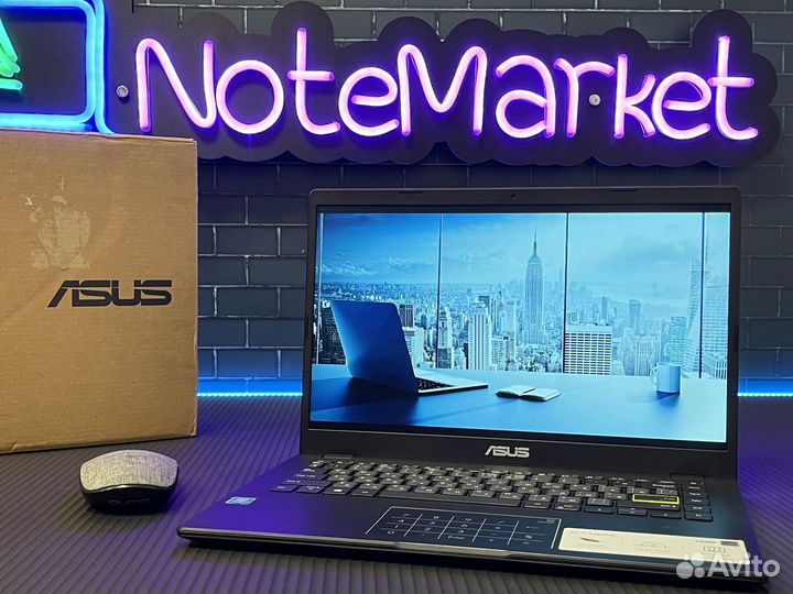 Ноутбук Asus Celeron n4020/4GB/64SSD