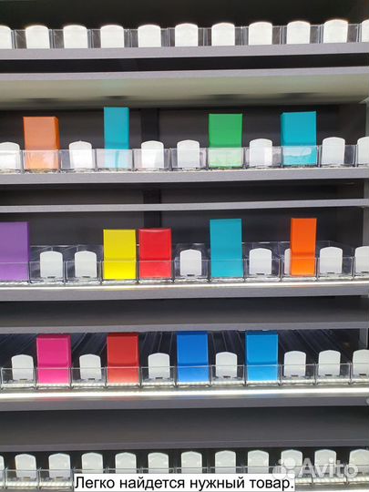 Шкаф для сигарет на 105 позиций с накопителем свет