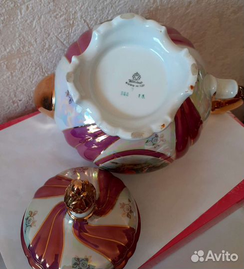 Чайник заварочный фарфоровый ГДР