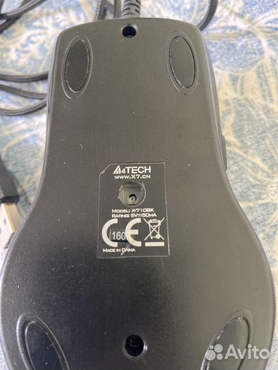Игровая мышь a 4 tech x7 - 710bk