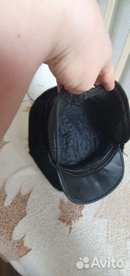 Меховая мужская кепка 57-59