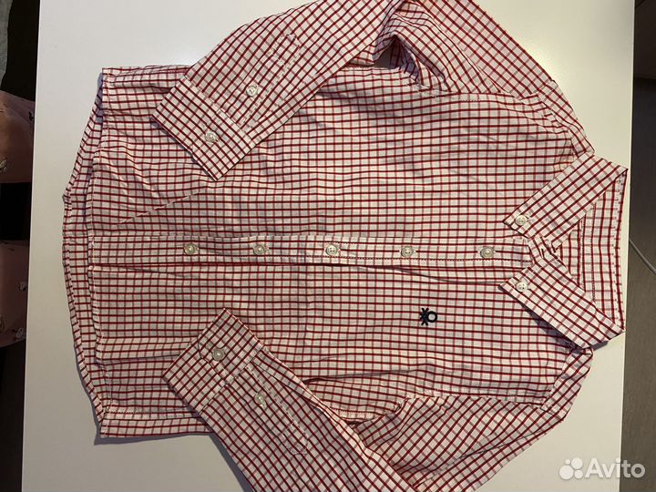 Рубашка для мальчика 110