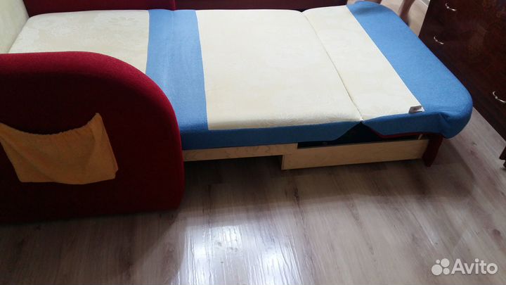Детский мягкий диванчик раскладной