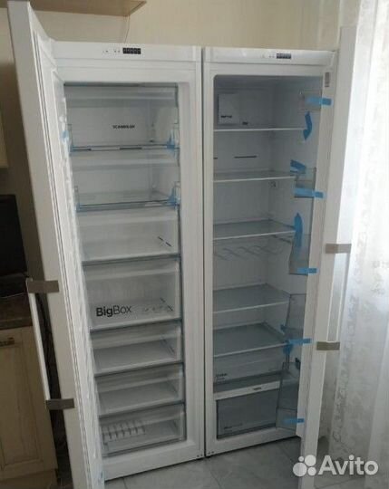 Холодильник Scandilux SBS 711Y02 W Новый