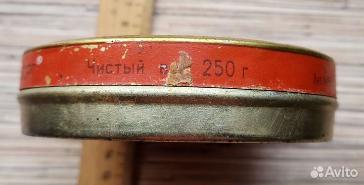 Банка из под икры Икра Кетовая