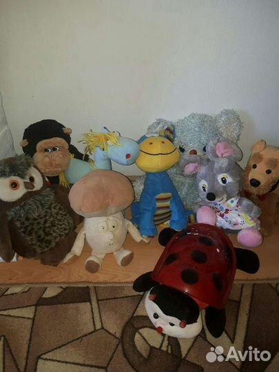 Мягкие игрушки пакетом