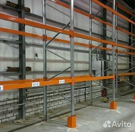 Паллетные стеллажи для комбинированного хранения