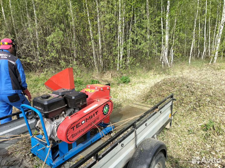 Расчистка участков.Измельчитель веток, утилизатор