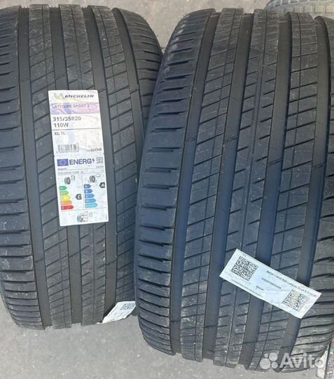 Michelin Latitude Sport 3 ZP 275/40 R20 и 315/35 R20 110Y