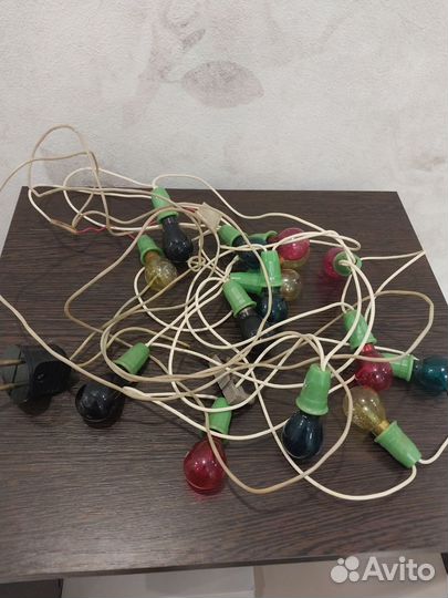 Елочная гирлянда СССР